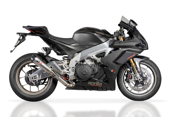 QD EXHAUST APRILIA Slip-on Titanium Tri-Cone RACING