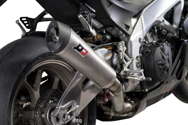 QD EXHAUST APRILIA Slip-on Titanium Tr-Cono euro4