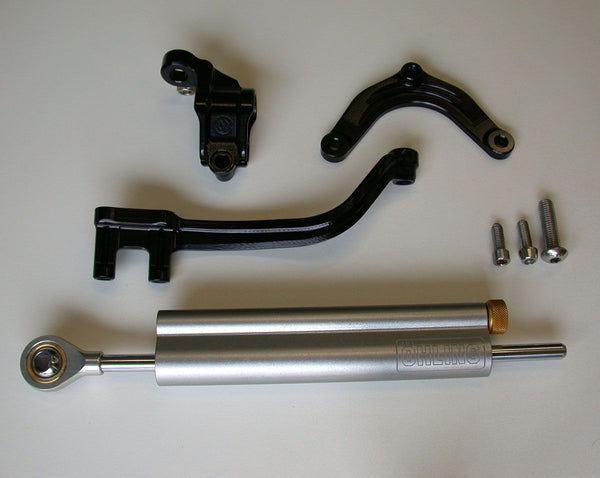 MOTO CORSE Complete Ohlins steering damper kit (with linear damper and support) 104193035