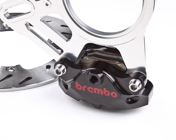 MOTO CORSE Brutale 1000 - Rush 1000 Complete rear brake disc kit with Brembo Super Sport CNC caliper 104145012