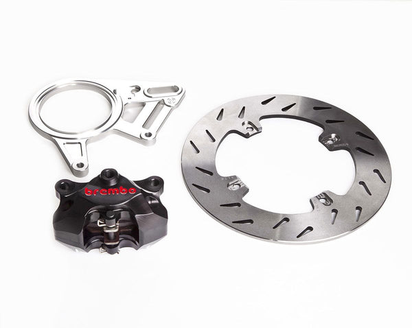 MOTO CORSE Brutale 1000 - Rush 1000 Complete rear brake disc kit with Brembo Super Sport CNC caliper 104145012