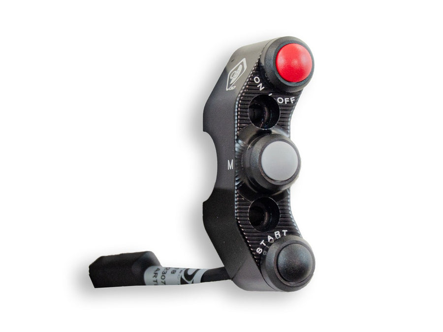 DUCABIKE | Cppi18 - Bmw Brake Pump Clamp With Integrated Push Button Panel