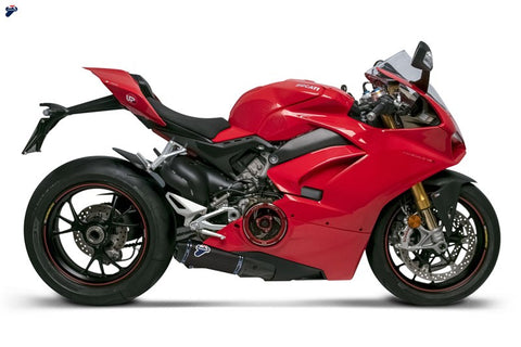 TERMIGNONI  DUCATI PANIGALE V4 S,R 2 SILENCERS  DECAT BLACK + KIT UPMAP  EU5