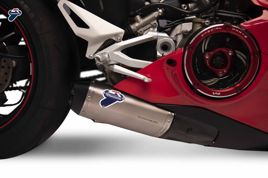 TERMIGNONI  DUCATI PANIGALE V4 S,R 2 SILENCERS  DECAT+ KIT UPMAP EU5