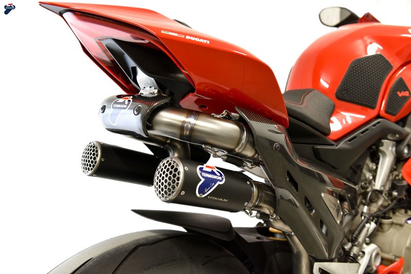 TERMIGNONI  DUCATI PANIGALE V4  GR COMPL TITANIO BLACK  PANIGALE V4 WSBK REPLICA + UP MAP  EU5