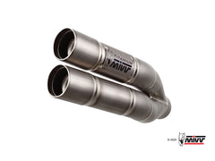 MIVV DUCATI MULTISTRADA 950 2017 > 2020 DOUBLE GUN TITANIUM Exhausts