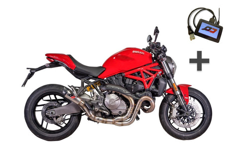 QD EXHAUST DUCATI Bundle offer! Ducati Monster 1200 Gunshot 60 + QD ECU Tuning