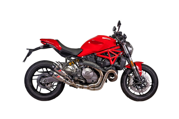 QD EXHAUST DUCATI Raccordo centrale eliminatore valvola completo di ES-Eliminator MONSTER 1200S