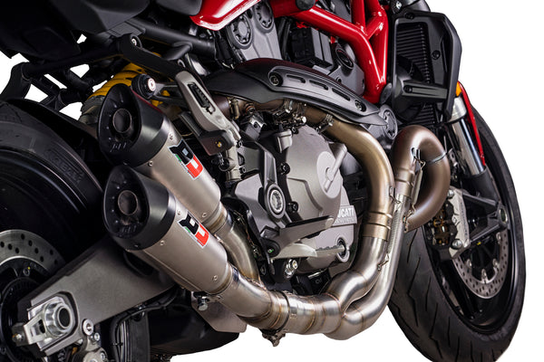 QD EXHAUST DUCATI  Ducati Monster 821 Euro4 Twin Gunshot