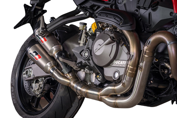 QD EXHAUST DUCATI  Ducati Monster 821 Euro4 Twin Gunshot