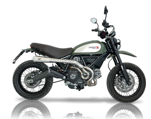 QD EXHAUST DUCAT Ducati Scrambler Full System Dark Version