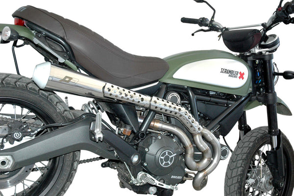 QD EXHAUST DUCAT Ducati Scrambler Full System Dark Version