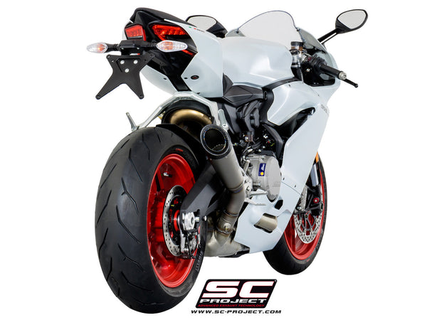 SC PROJECT DUCATI PANIGALE 959 S1 TITANIUM MUFFLER WITH LINK PIPE / D20-T41T