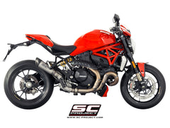 SC PROJECT DUCATI MONSTER 1200 R S1 TITANIUM MUFFLER WITH LINK PIPE / D18-T41T