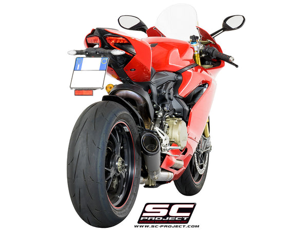 SC PROJECT DUCATI PANIGALE 1299 S1 EXHAUST WITH LINK PIPE / D22-T41T