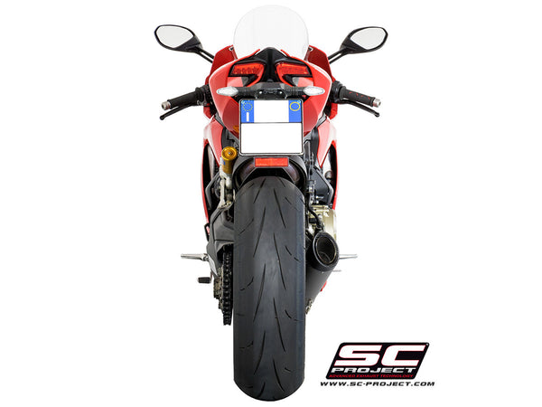 SC PROJECT DUCATI PANIGALE 1299 S1 EXHAUST WITH LINK PIPE / D22-T41T