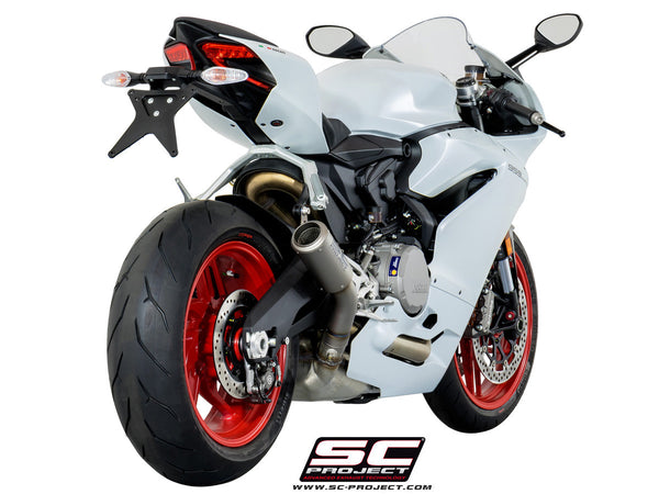 SC PROJECT DUCATI PANIGALE 959 CR-T TITANIUM MUFFLER WITH LINK PIPE / D20-T36T