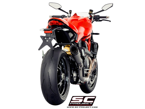 SC PROJECT DUCATI MONSTER 1200 R S1 TITANIUM MUFFLER WITH LINK PIPE / D18-T41T