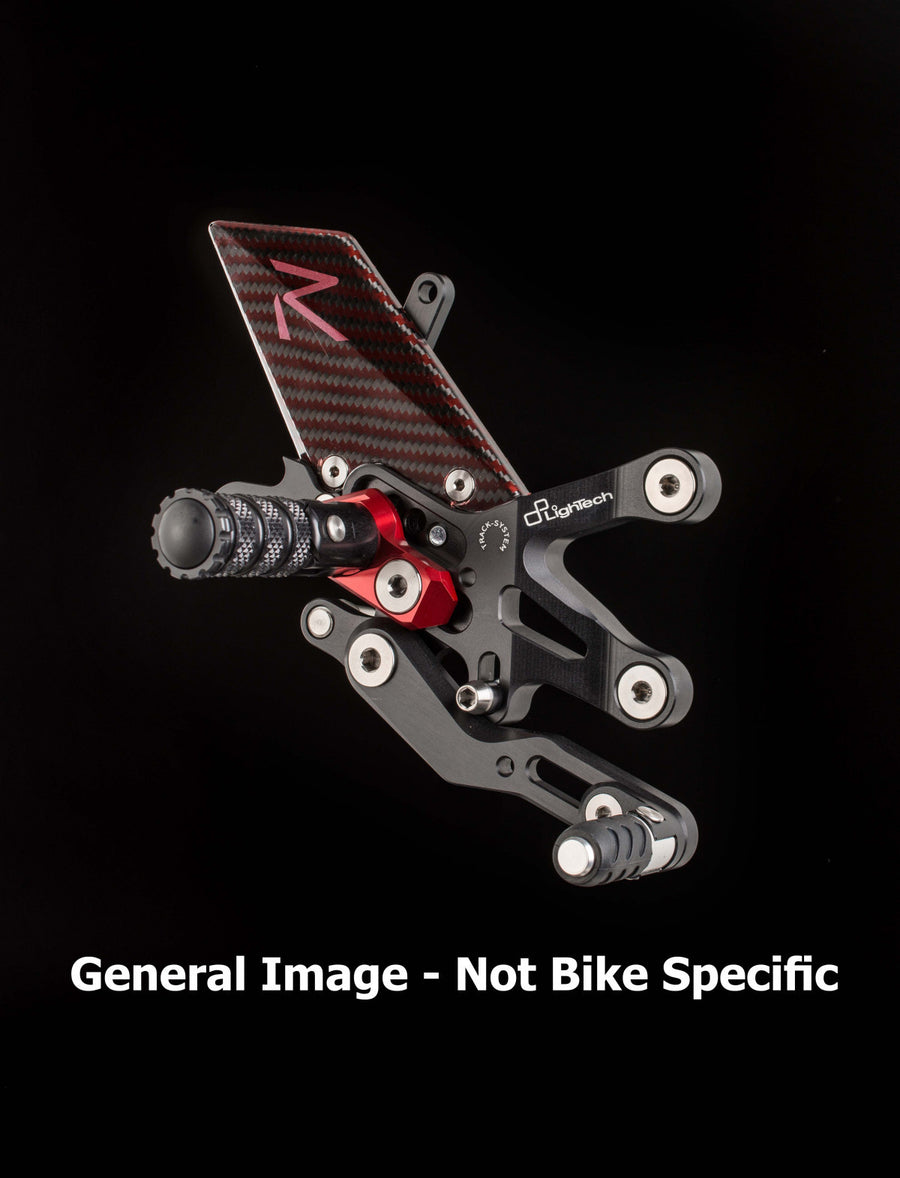 LIGHTECH DUCATI PANIGALE 1299 ADJUSTABLE REARSETS R VERSION