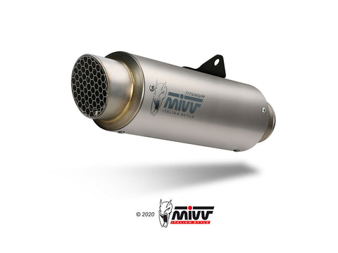 MIVV DUCATI MONSTER 821 2018 > 2020 GP PRO TITANIUM Exhausts