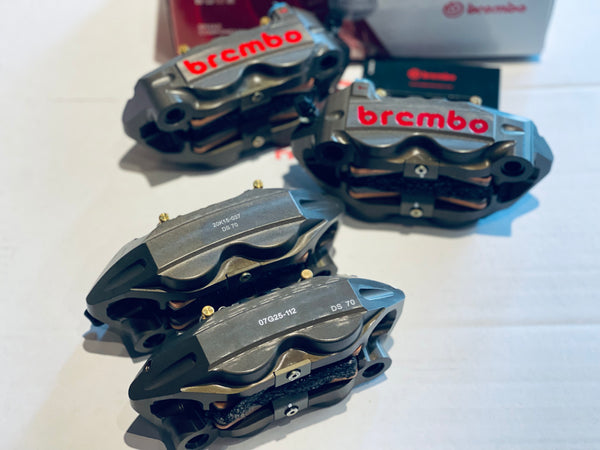 BREMBO 108mm Radial-Mount Billet Monoblock 34/34 4-Pad GP Caliper (Right&Left) - X99C461 & X99C460
