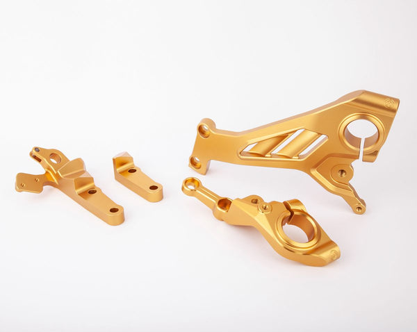 MOTO CORSE Ducati Kit piastre telaio laterali ricavate in alluminio dal pieno Panigale V4