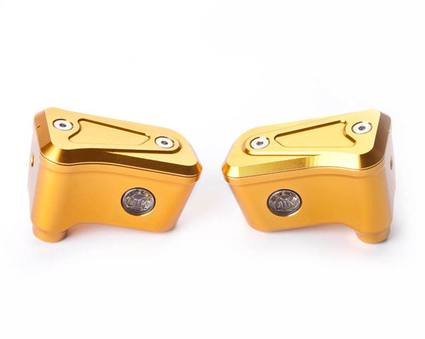 Machined from solid Brake and Clutch oil reservoirs kit for Brembo RCS racing pumps Colore