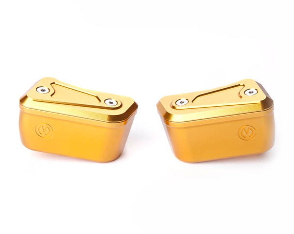 Machined from solid Brake and Clutch oil reservoirs kit for Brembo RCS racing pumps Colore
