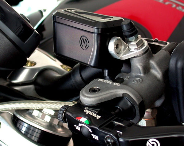 Machined from solid Brake and Clutch oil reservoirs kit for Brembo RCS racing pumps Colore