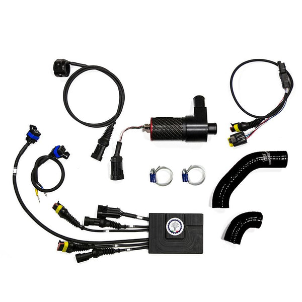 MONZATECH MWP SUPER-SMART PLUG'N'PLAY COOLING SYSTEM KIT CONTROLLED BY AN INDEPENDENT ECU: DUCATI MULTISTRADA 1260