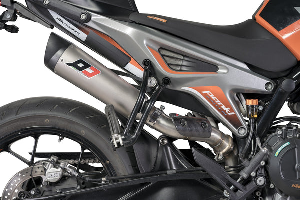 QD EXHAUST KTM+ KTM 790 DUKE Titanium TriCone
