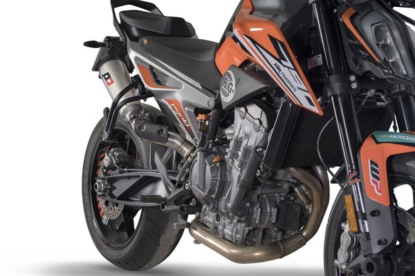 QD EXHAUST KTM+ KTM 790 DUKE Titanium TriCone