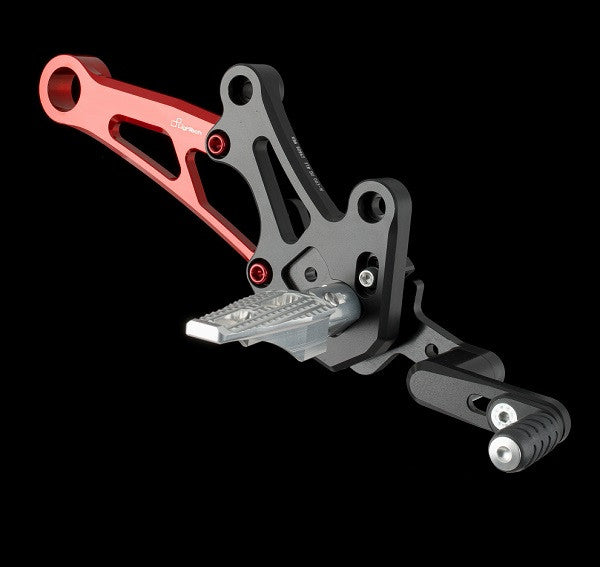 LIGHTECH DUCATI DIAVEL (11-15) ADJUSTABLE REARSETS