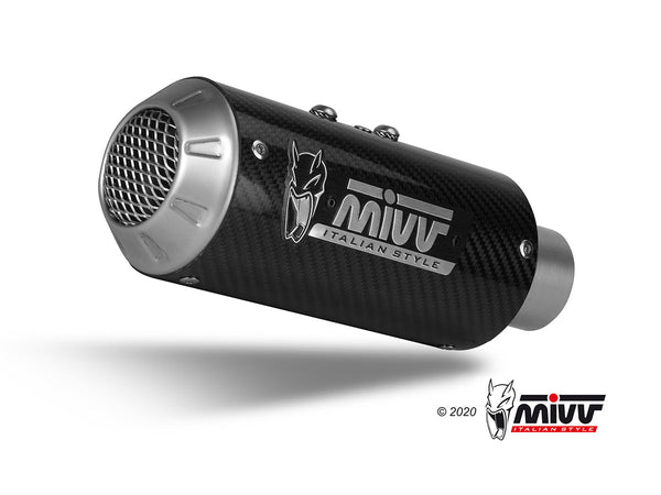 MIVV DUCATI MONSTER 1200 2017 > 2020 MK3 CARBON Exhausts MA 02 AA