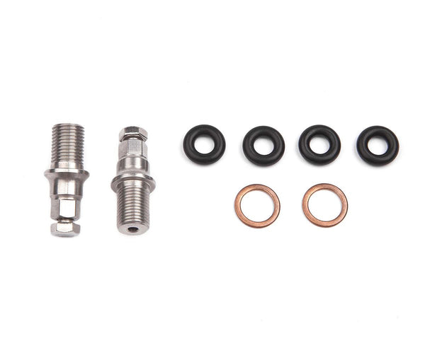 MOTO CORSE Machined from solid Brake and Clutch oil reservoirs kit for Brembo radial racing pumps 107147070