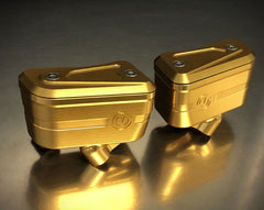 MOTO CORSE Machined from solid Brake and Clutch oil reservoirs kit for Brembo RCS "CORSA CORTA" pumps - Naked