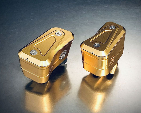 MOTO CORSE Machined from solid Brake oil reservoir kit for Brembo RCS "CORSA CORTA" pump - Naked