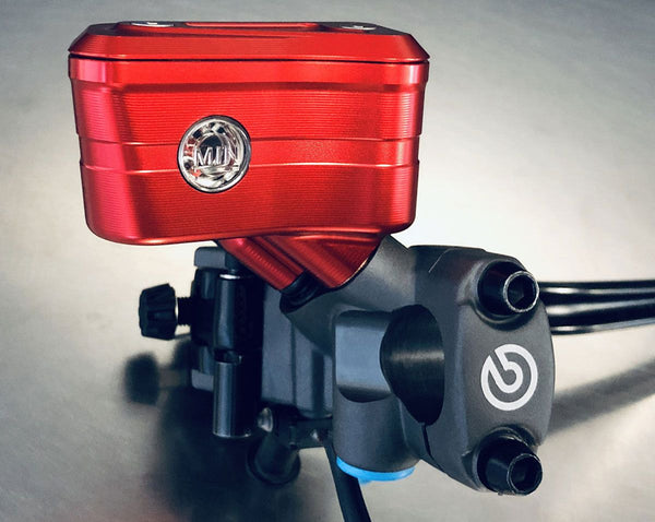 MOTO CORSE Machined from solid Brake oil reservoir kit for Brembo RCS "CORSA CORTA" pump - Sport 107147024
