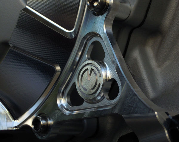 MOTO CORSE Machined from solid clutch cover protection with clutch cable bracket 104110045