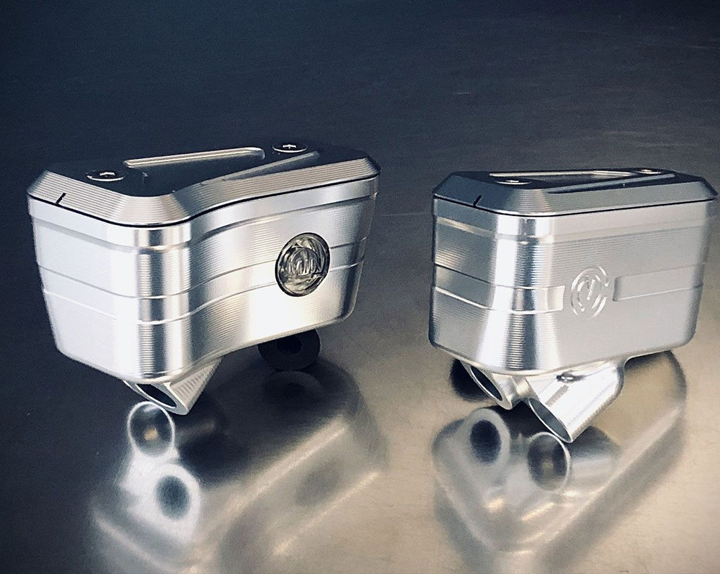 MOTO CORSE Machined from solid Clutch oil reservoir kit for Brembo RCS "CORSA CORTA" pump - Naked