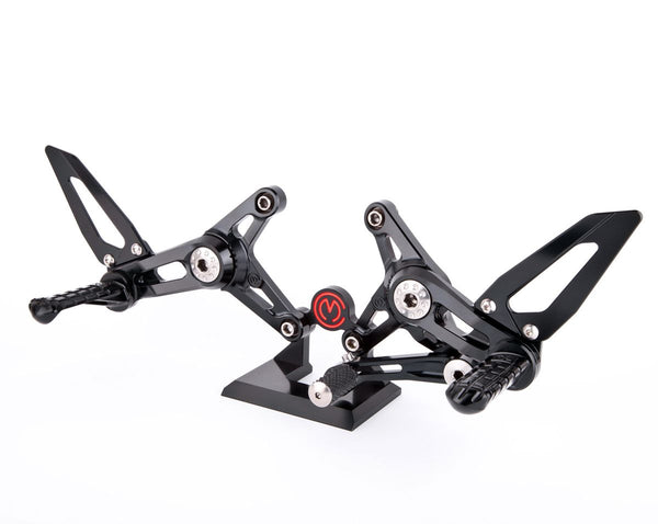 MOTO CORSE Machined from solid complete riding adjustable footpegs kit F3/B3/Dragster EURO4 104191120