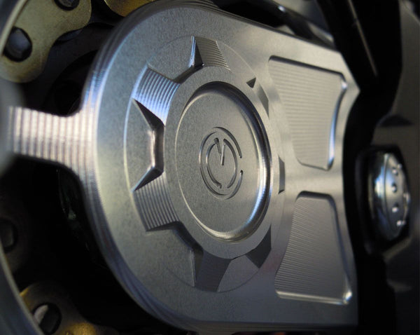MOTO CORSE Machined from solid front sprocket cover 104111020