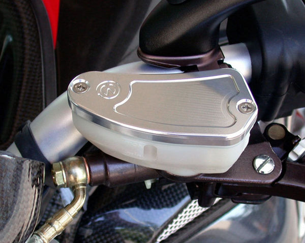 MOTO CORSE Machined from solid oil reservoir cap for OEM Nissin clutch master cylinder 104147008