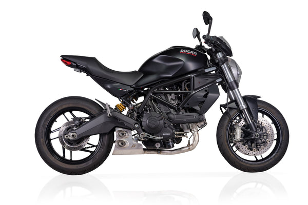 QD EXHAUST DUCATI Ducati Monster 797 Ex-Box Evo2 EX-BOX SILVER