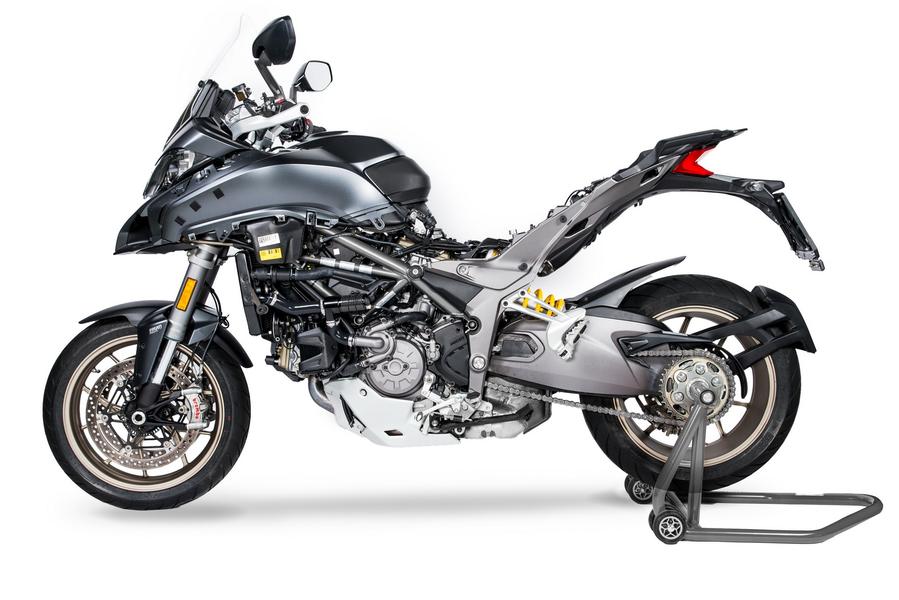 MONZATECH MWP SUPER-SMART PLUG'N'PLAY COOLING SYSTEM KIT CONTROLLED BY AN INDEPENDENT ECU: DUCATI MULTISTRADA 1260