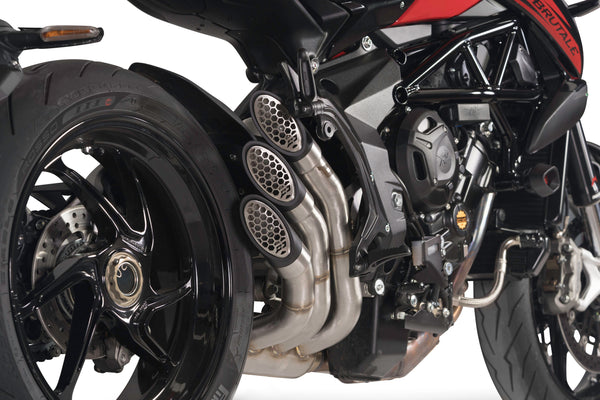 QD EXHAUST MV AGUSTA MV Agusta Brutale 800 Power-Gun Dark Version