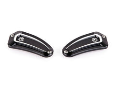 MOTO CORSE New Design pair oil reservoir caps with Titanium screws for OEM Nissin clutch and brake master cylinders 104147050