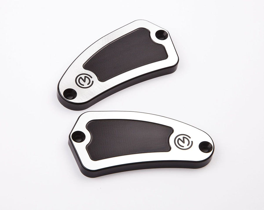 MOTO CORSE Pair oil reservoir caps for OEM Nissin clutch and brake master cylinders 104147007
