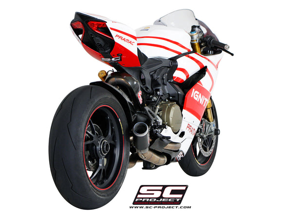 SC PROJECT DUCATI PANIGALE 1199 CR-T EXHAUST WITH LINK PIPE