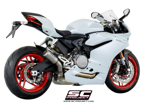 SC PROJECT DUCATI PANIGALE 959 CR-T TITANIUM MUFFLER WITH LINK PIPE / D20-T36T